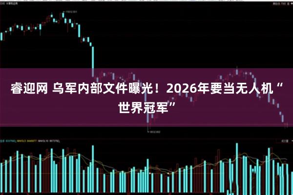 睿迎网 乌军内部文件曝光！2026年要当无人机“世界冠军”