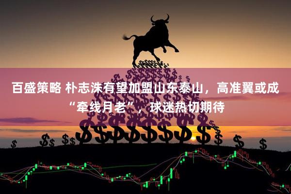 百盛策略 朴志洙有望加盟山东泰山，高准翼或成“牵线月老”，球迷热切期待